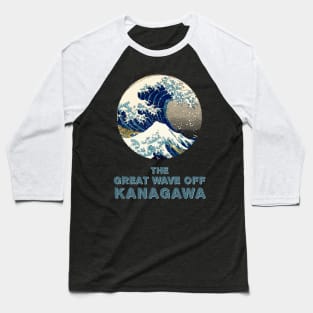 ✪ The Great Wave Off Kanagawa ✪ Vintage Watercolor Fan Art Hokusai Japanese Masterpiece Baseball T-Shirt